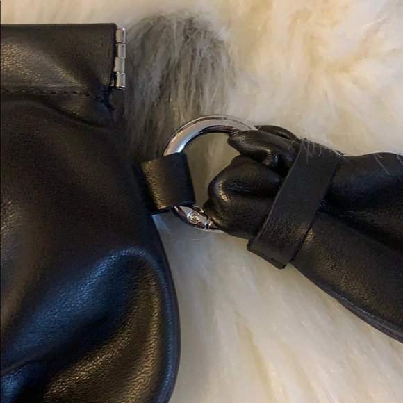 ZARA leather pouch wristlet - Picture 5 of 6